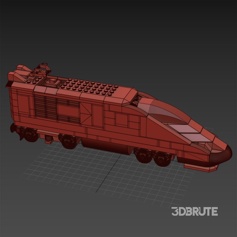 Lego Express Passenger Train Image 6