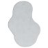 Demelza Neutral Cream Irregular Shape Washable Rug - Thumbnail 4