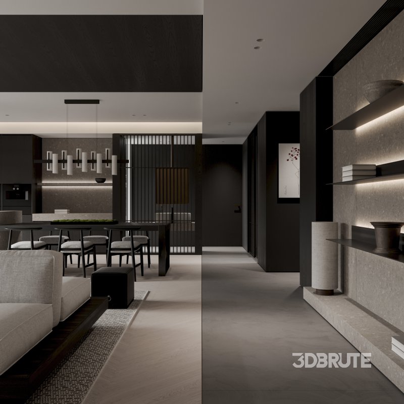 Living Room Dining Room Image 6