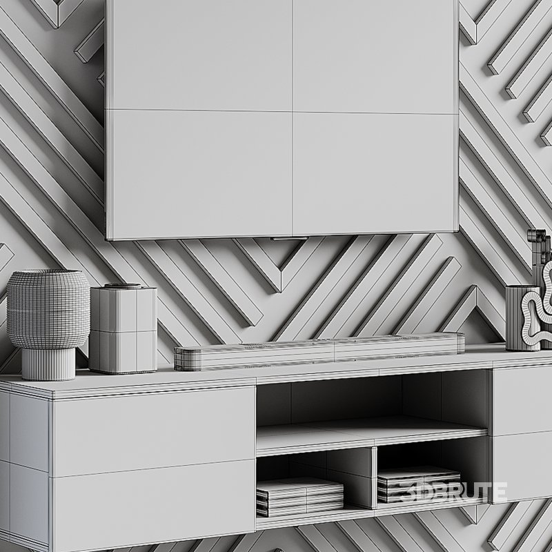 Modern TV Wall 020 Image 15