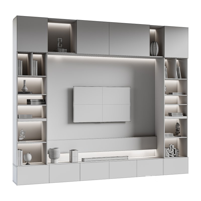 Modern TV Wall 027 Image 15