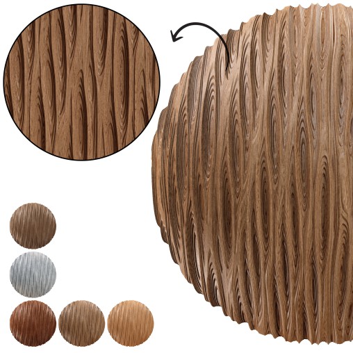Art Wood 08 ( Curve Wood-Seamless )