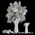 White Lilac in a Metallic Vase - Thumbnail 4
