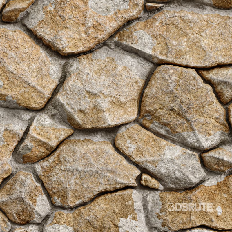 Stone Wall 10 (Seamless) Image 3