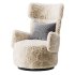 Boris Beige Armchair - Thumbnail 12