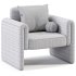 PROMENADE CHAIR IN IVORY BOUCLE - Thumbnail 6