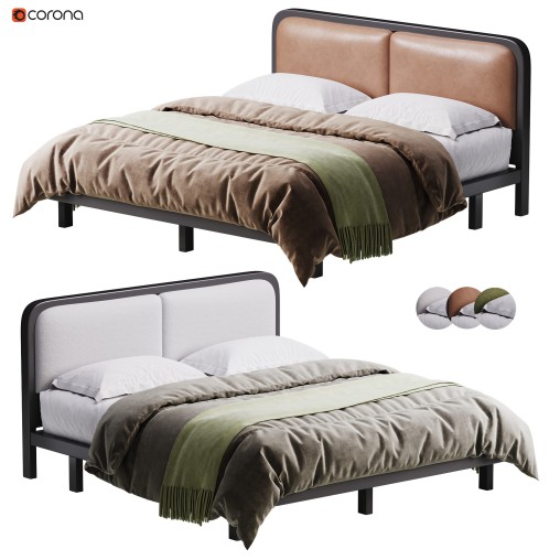 Metal Panel Bed