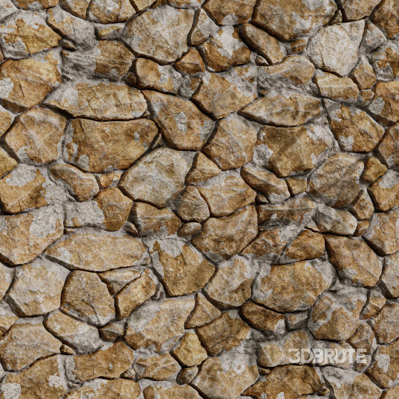 Stone Wall 10 (Seamless) Image 4