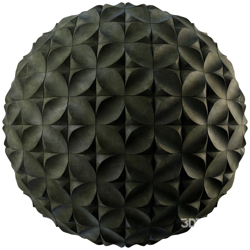 Dune Concrete Wall Tile (Seamless) Image 5