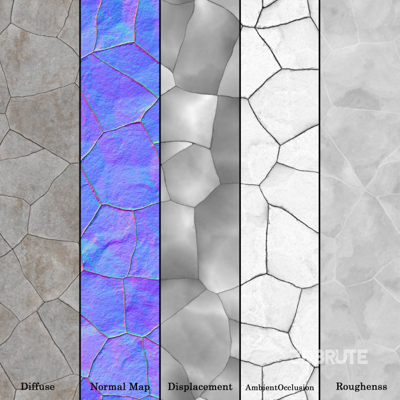 Stone Wall 07 (Seamless) Image 6