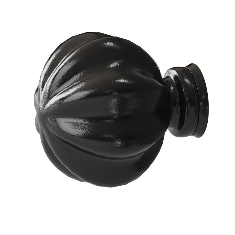 Cabinet Knob Wrought Iron Mission 1.5″ Dia Image 5