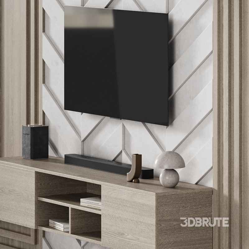 Modern TV Wall 038 Image 13