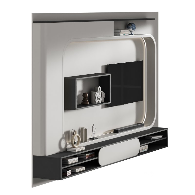 Modern TV Wall 023 Image 3