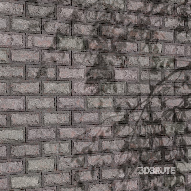 Brick Rockface 03 (Seamless) Image 5