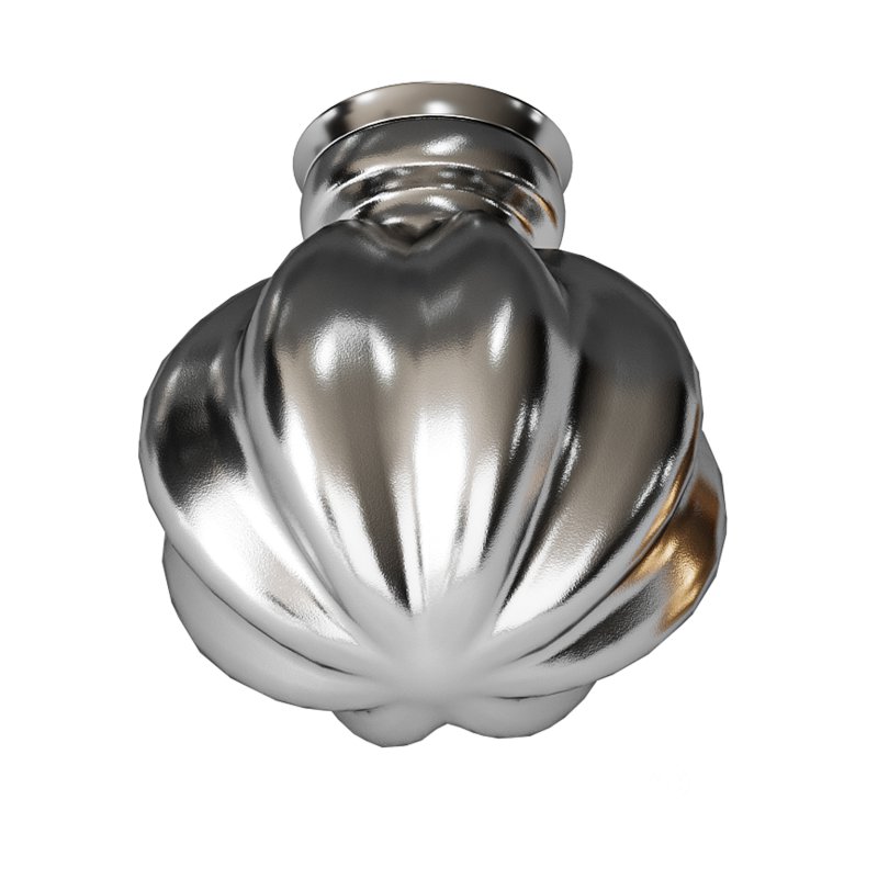 Cabinet Knob Wrought Iron Mission 1.5″ Dia Image 7