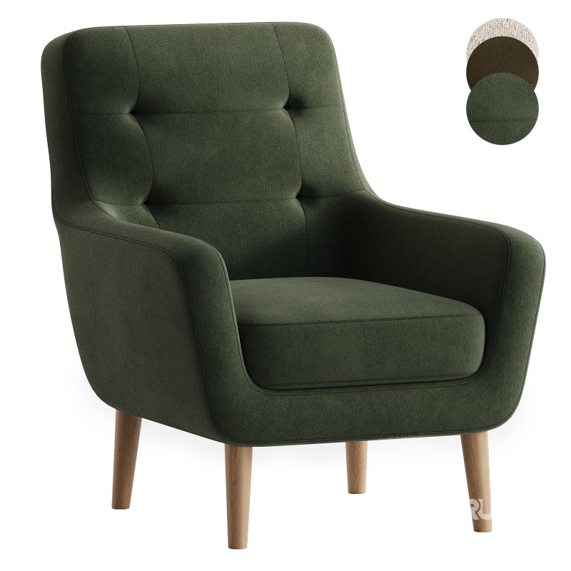 Armchair Vitio Gene Gray Image 4