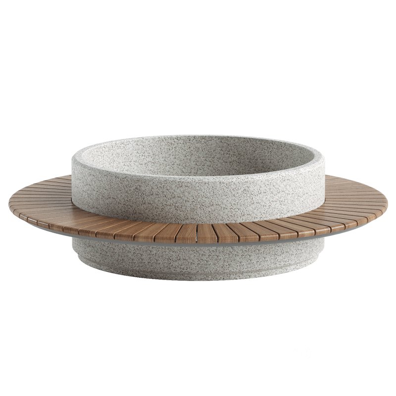 ROUND PLANTER BENCH 275 Image 2