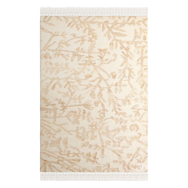 Flatwoven Fronde Wool Jute Rug Image 1