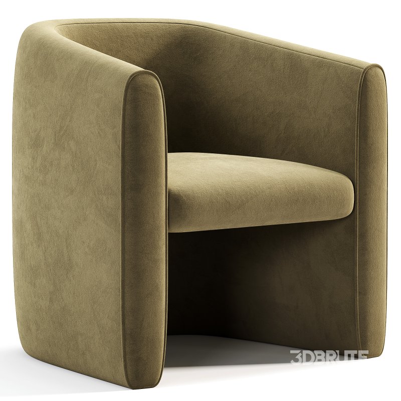 Senderos Wool Chair By Diego Olivero Studio Image 4