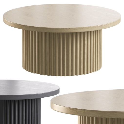 Japandi auden coffee table