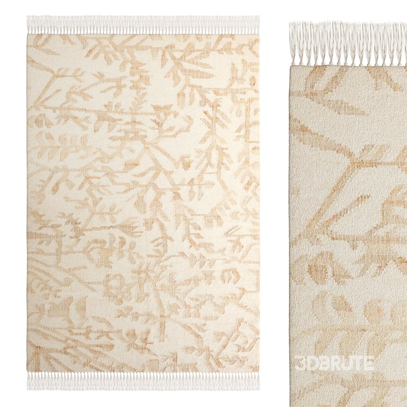 Flatwoven Fronde Wool Jute Rug Image 2