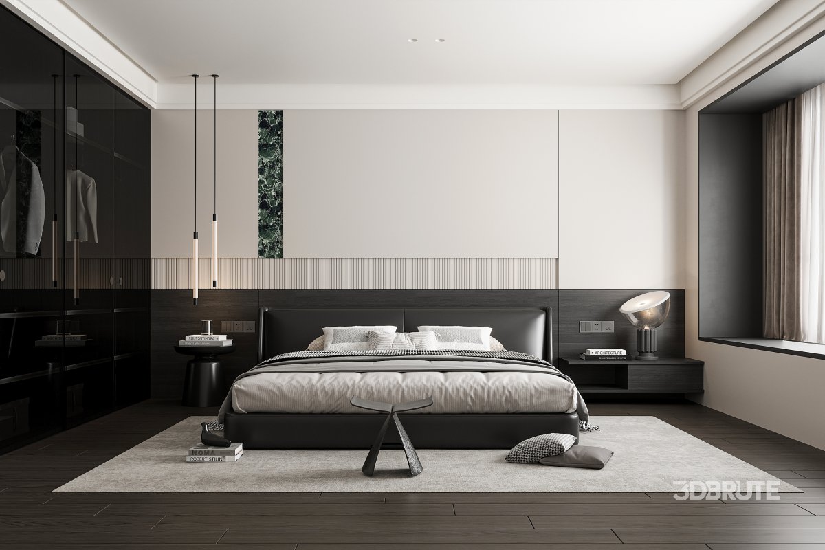 Modern bedroom Image 1
