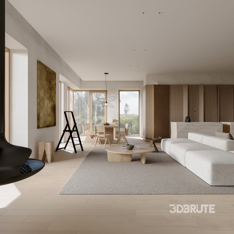 Living Room Dining Room Image 6