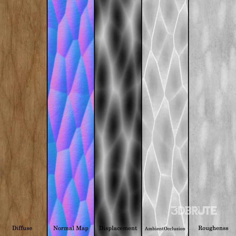 Art Wood 01 (Seamless) Image 5