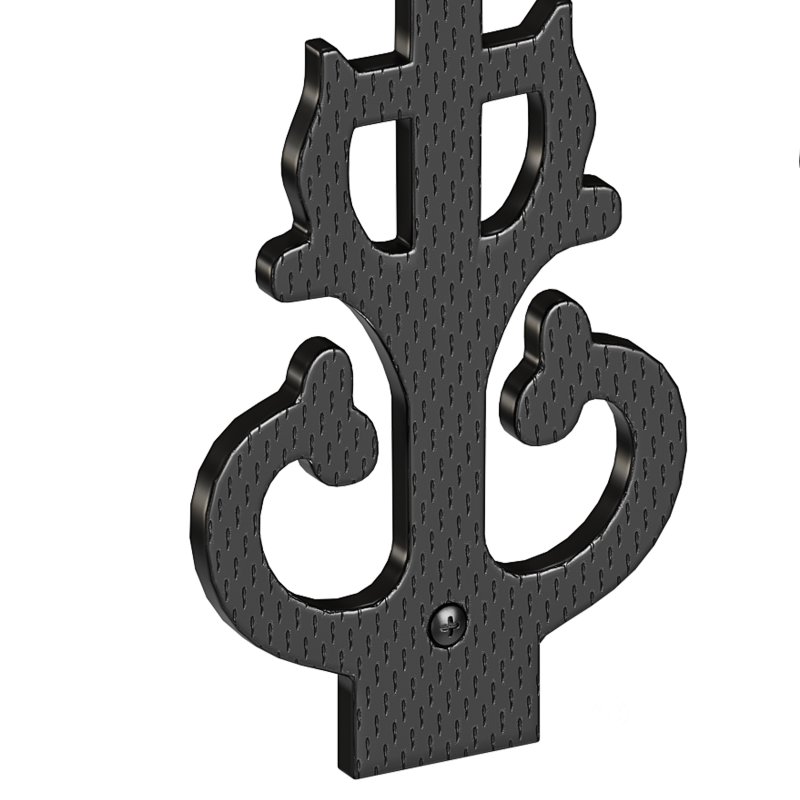 Wrought Iron Dummy Strap Hinge 11″ Door Dummy Hinge Image 13