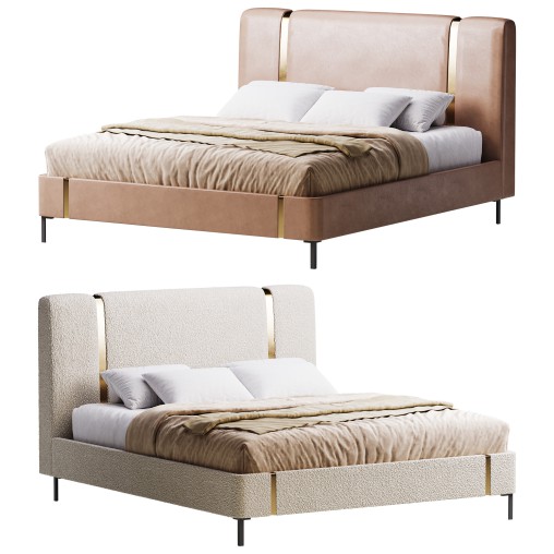 Solid Color Sponge Rectangle Natural Pallet Bed