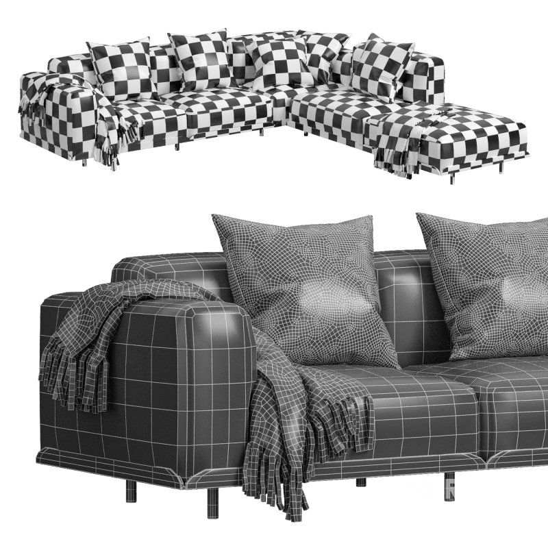 Arflex Claudine L Sofa Image 5
