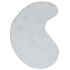 Vanni Solid Cream Curved Wool Rug - Thumbnail 4
