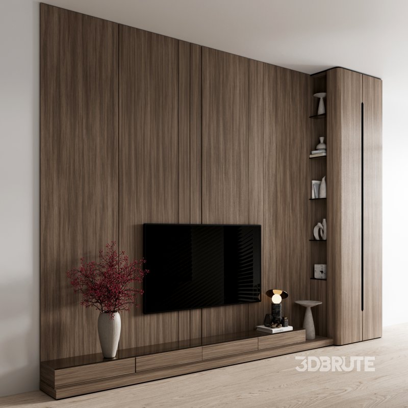 Tv wall set09 Image 2