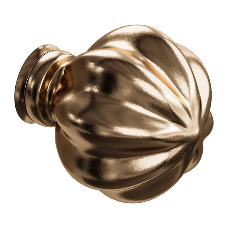 Cabinet Knob Wrought Iron Mission 1.5″ Dia Image 3