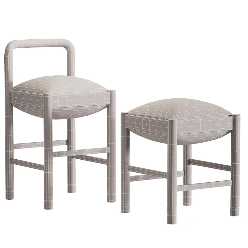 DUBEL BARSTOOL by Stahl and Band Image 4