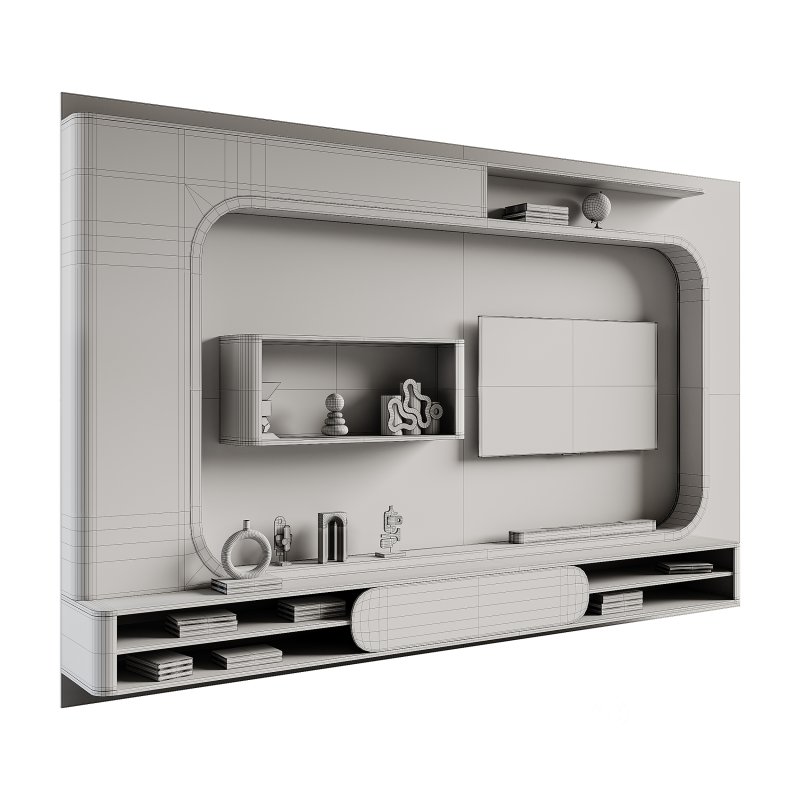 Modern TV Wall 023 Image 15