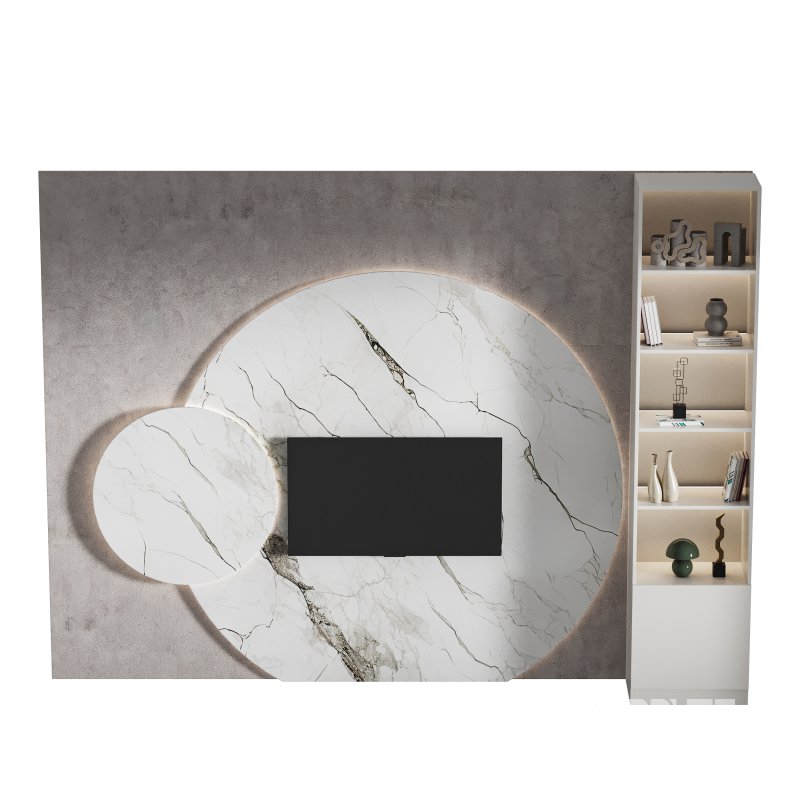 Modern TV Wall 017 Image 2