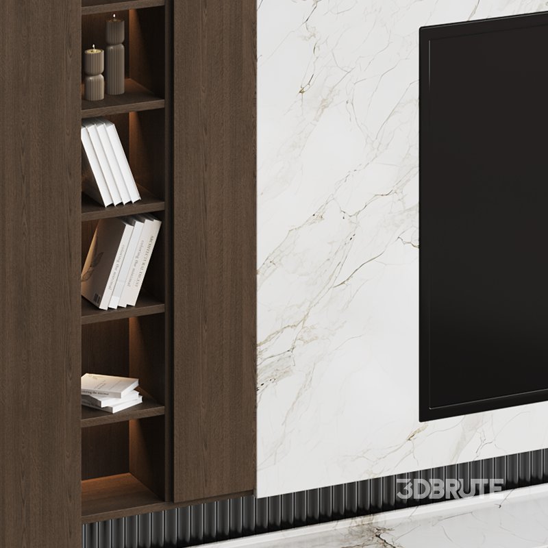 Modern TV Wall 01 Image 7