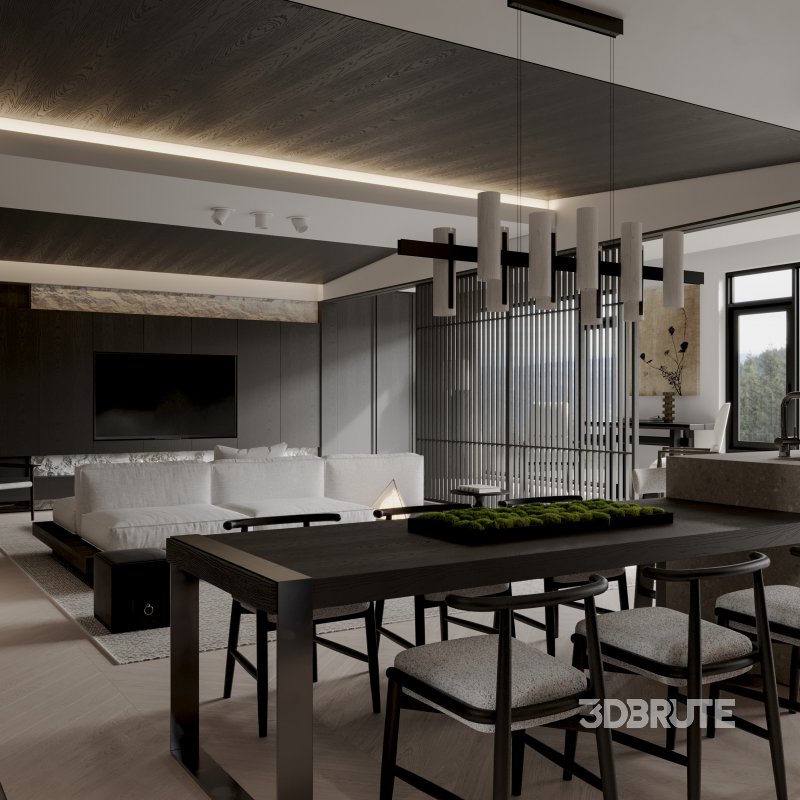 Living Room Dining Room Image 7