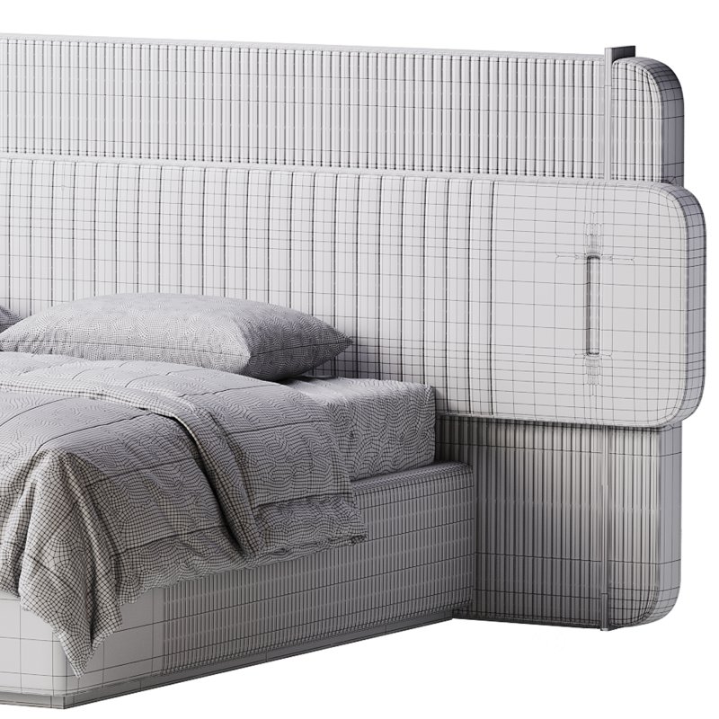 Papillon XL Leather Bed Image 15