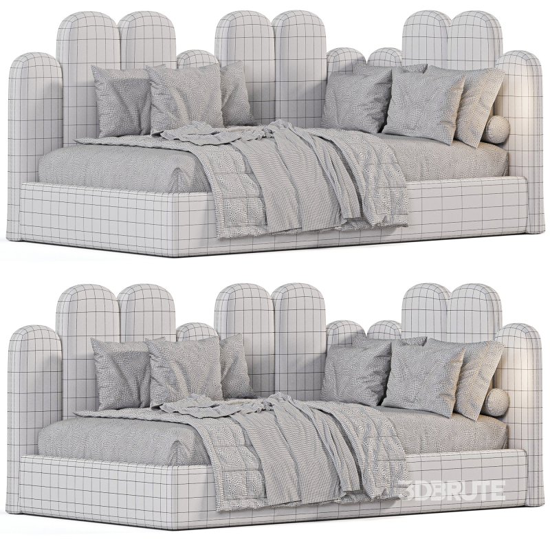 Corner Bed Savoyardi Kids By Sensorsleep Image 5