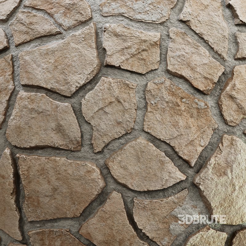 Stone Wall 06 (Seamless) Image 4