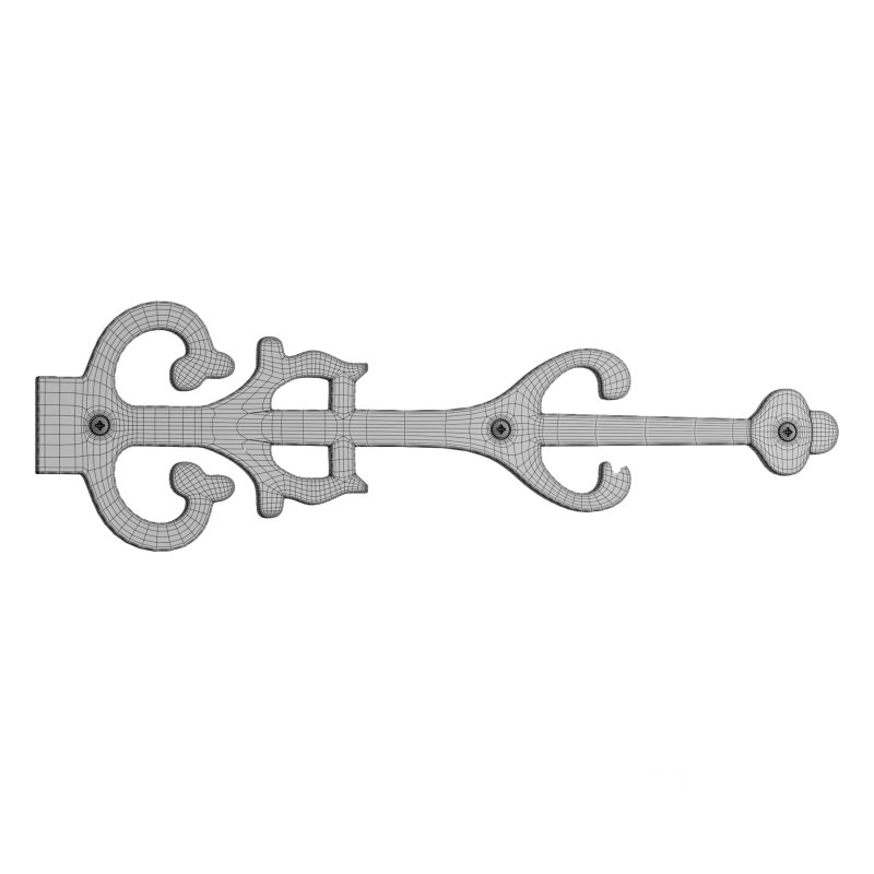 Wrought Iron Dummy Strap Hinge 11″ Door Dummy Hinge Image 14