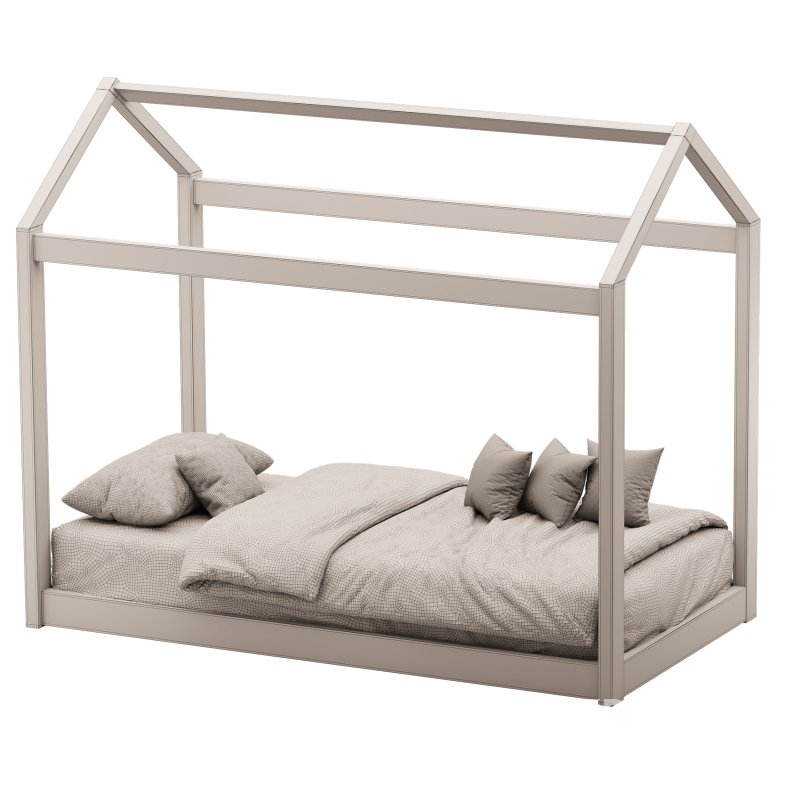 Tate House Canopy Twin Bed Image 14