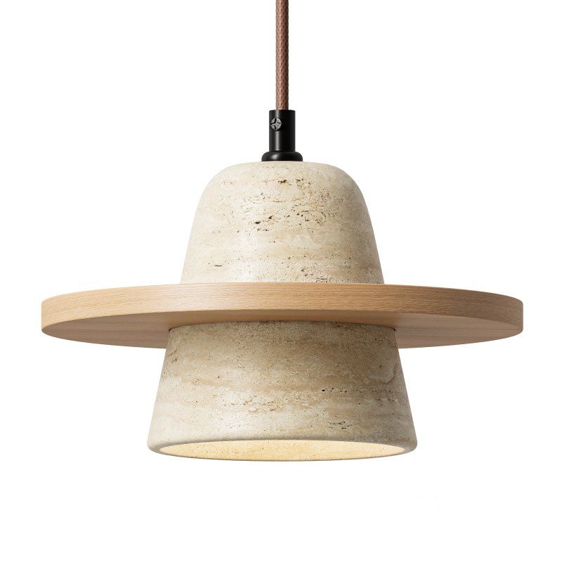 Traditional Japanese Round Pendant Light Image 4