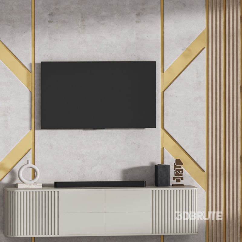 Modern TV Wall 029 Image 5