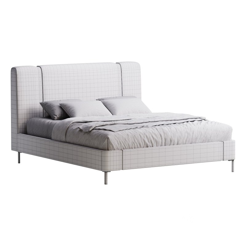 Solid Color Sponge Rectangle Natural Pallet Bed Image 14