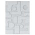 Hadessa Textured Geometric Rug - Thumbnail 1