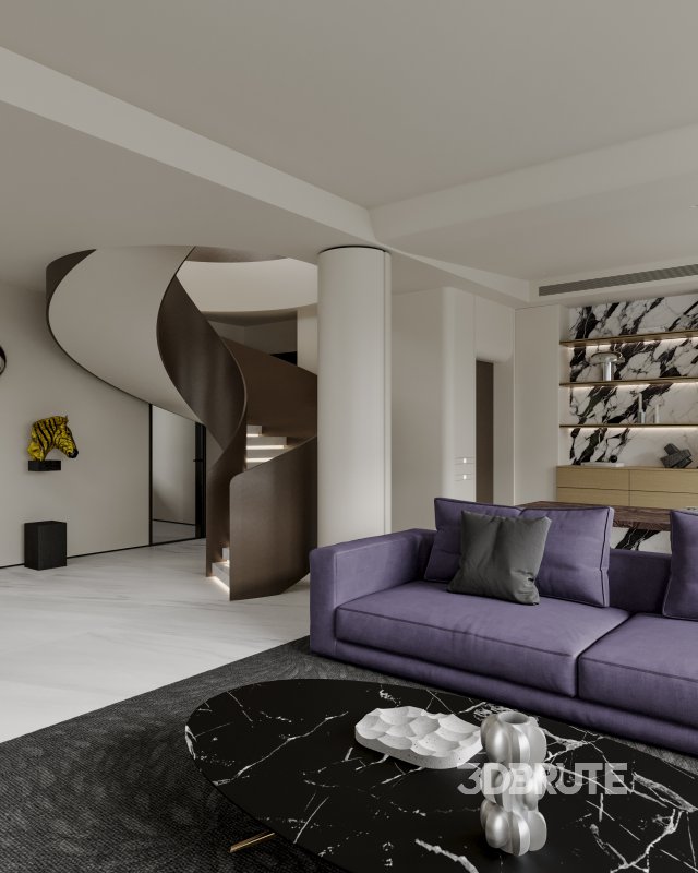 Living Room Dining Room Kitchen Image 6