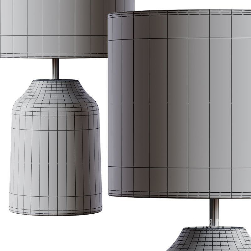 Kleine tafellamp Sandy Glow van keramiek Image 14